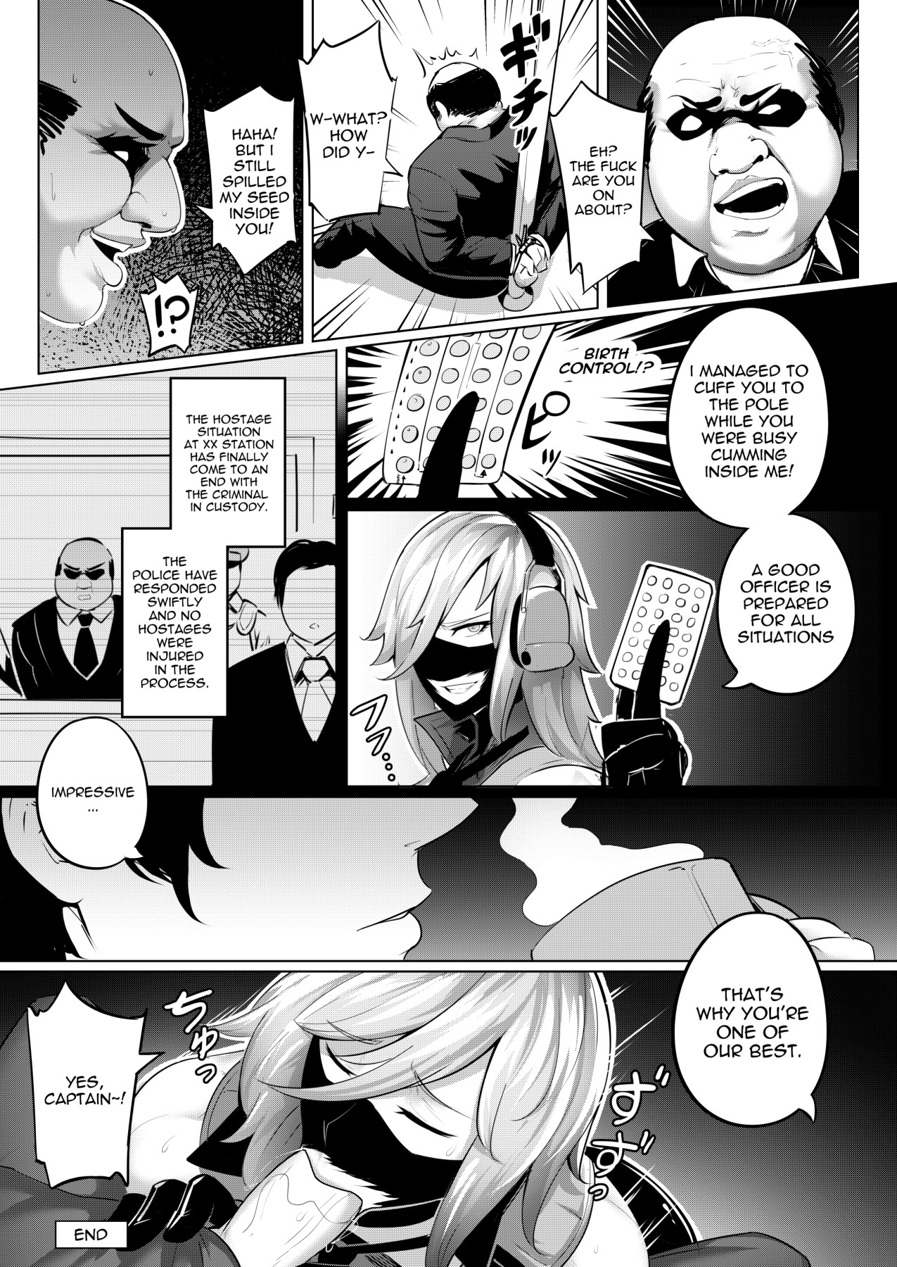 Hentai Manga Comic-Justice is an Obedient Slave-Read-6